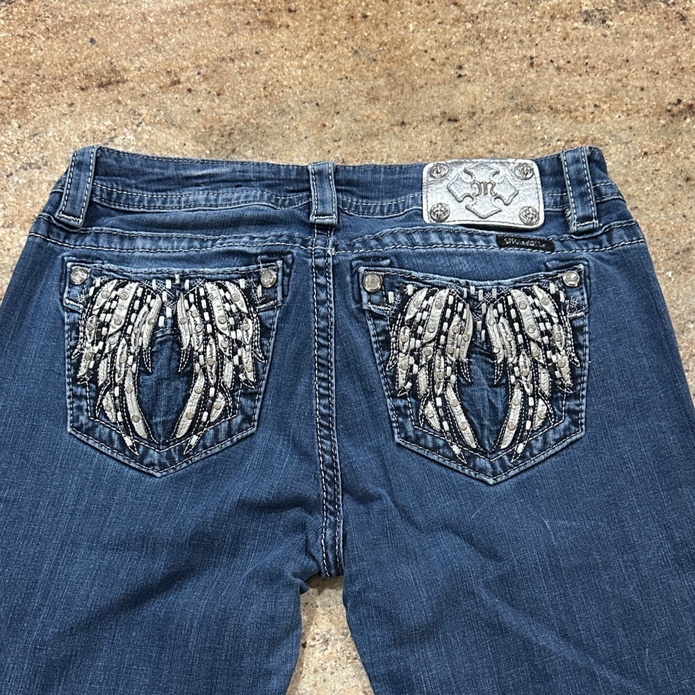 Miss Me Women's Dark Blue Boot Cut Jeans - Picture 5 of 5